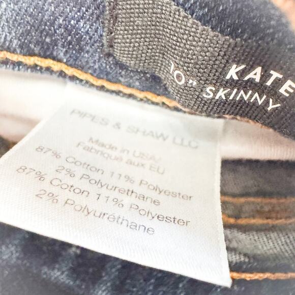 AGOLDE Vintage Denim Button Fly Cutoff Jean Shorts Raw Hem Size 27 - Picture 4 of 8